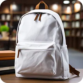 The Backbencher canvas backpack
