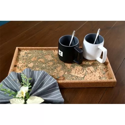 CORK OLIVE TRAY SERVING DECOR TRAYS 9C23403