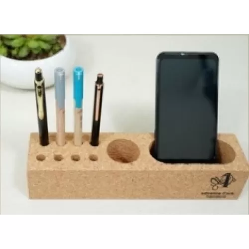 CORK RECTANGULAR DESK ORGANIZER 9C23108