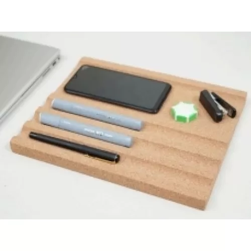 CORK STRIPED ORGANIZER TRAY D2 9C23104