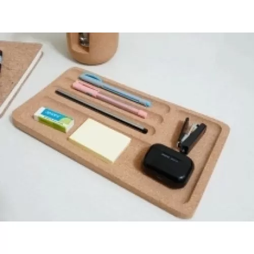 CORK STRIPED ORGANIZER TRAY D3 9C23105