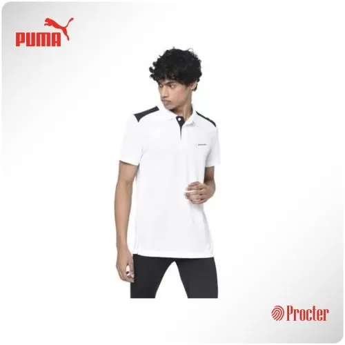 Puma ESN Plain Polo Tshirt Sodalite Blue/White