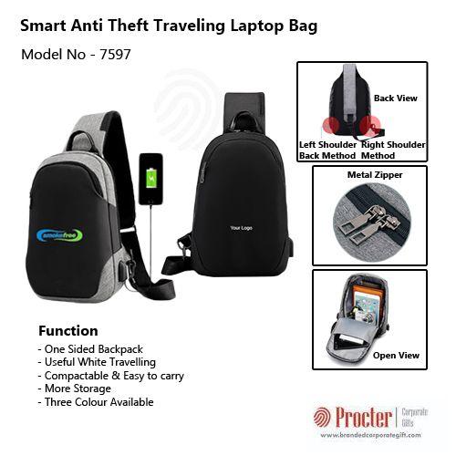 Anti Theft Sling Bag Shoulder Crossbody Backpack Waterproof Chest Bag with  USB Charging Port Lightweight Casual Daypack，Black - Walmart.com