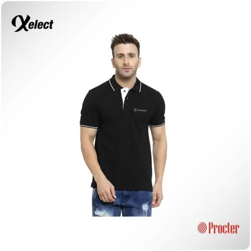 Xelect Scott Organic Cotton Tipped Polo T-Shirt Male