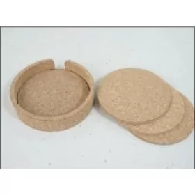 SET OF 4 COASTERS WITH CASE D1