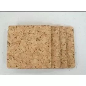 SQUARE COASTER WITH VENEER